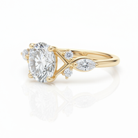 Anillo de compromiso - Jardin de luz