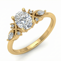 Anillo de compromiso - Jardin de luz